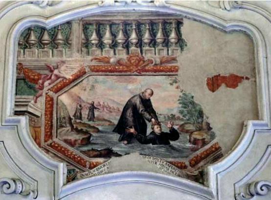 Mauro salva Placido camminando sull'acqua
